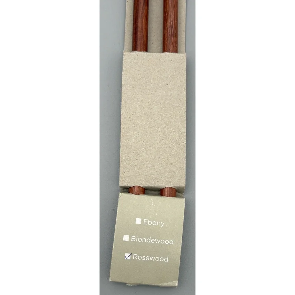 Lantern Moon Handcrafted Rosewood Crochet Knitting Needles US 15 10mm 14